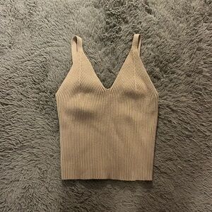 Knit tank top